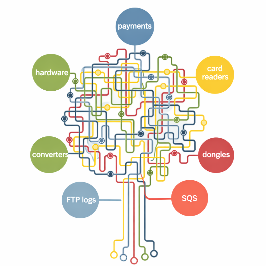 L’industrie est fragmentée